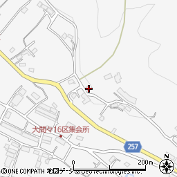 群馬県みどり市大間々町塩原982周辺の地図