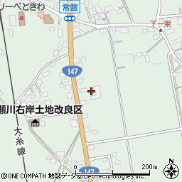長野県大町市常盤4361周辺の地図