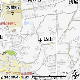 長野県埴科郡坂城町込山周辺の地図