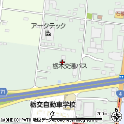 栃木交通バス株式会社　タクシー事業部周辺の地図