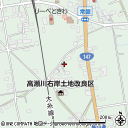 長野県大町市常盤3629周辺の地図