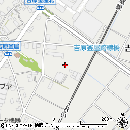石川県能美市吉原釜屋町リ周辺の地図