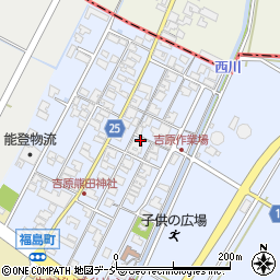 石川県能美市吉原町チ周辺の地図