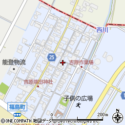石川県能美市吉原町（チ）周辺の地図