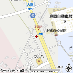栃木県真岡市下籠谷4275-3周辺の地図