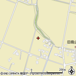 栃木県真岡市田島周辺の地図
