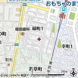 〒321-0204 栃木県下都賀郡壬生町緑町の地図