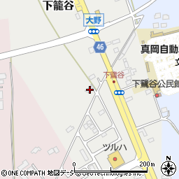 栃木県真岡市下籠谷4312-6周辺の地図