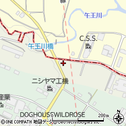 群馬県北群馬郡吉岡町上野田1851周辺の地図