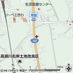 長野県大町市常盤4362周辺の地図