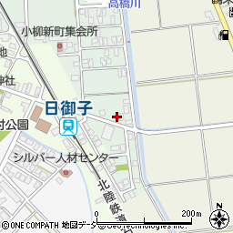 石川県白山市小柳町地周辺の地図