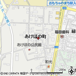 栃木県下都賀郡壬生町あけぼの町11-16周辺の地図