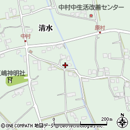長野県大町市常盤390周辺の地図