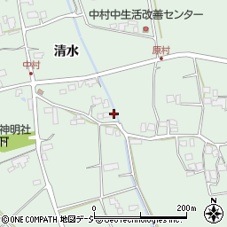 長野県大町市常盤391周辺の地図