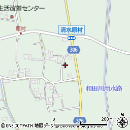 長野県大町市常盤2819周辺の地図