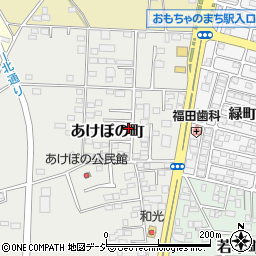 栃木県下都賀郡壬生町あけぼの町11-11周辺の地図