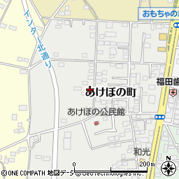 栃木県下都賀郡壬生町あけぼの町16-19周辺の地図