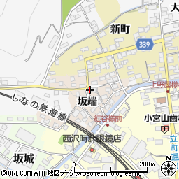 長野県埴科郡坂城町坂端周辺の地図