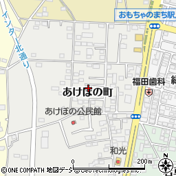 栃木県下都賀郡壬生町あけぼの町11周辺の地図