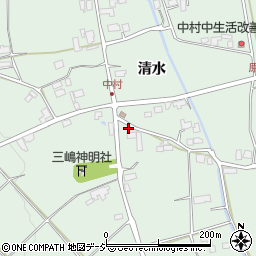 長野県大町市常盤402周辺の地図