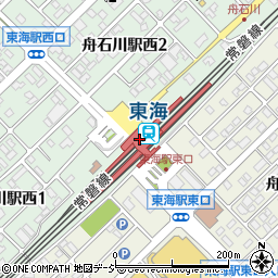 東海駅周辺の地図