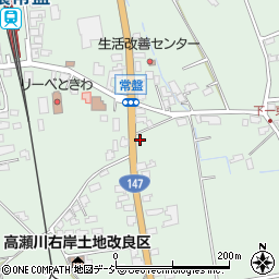 長野県大町市常盤4369周辺の地図