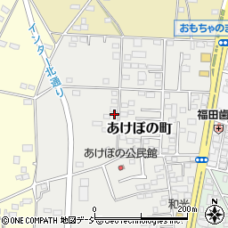 栃木県壬生町（下都賀郡）あけぼの町周辺の地図