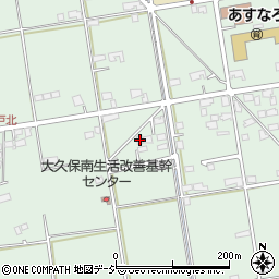 長野県大町市常盤3606周辺の地図