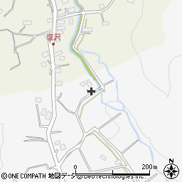 群馬県みどり市大間々町塩原1124周辺の地図