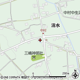 長野県大町市常盤406周辺の地図