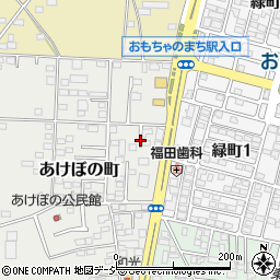 栃木県下都賀郡壬生町あけぼの町12周辺の地図