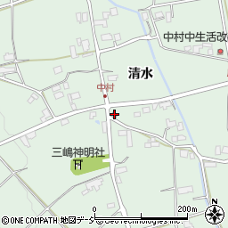 中村下生活改善センター周辺の地図