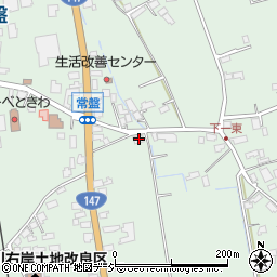長野県大町市常盤4377周辺の地図