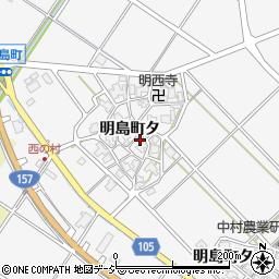 石川県白山市明島町タ周辺の地図