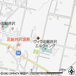 ヴィラ北軽井沢エルウイング無料駐車場周辺の地図
