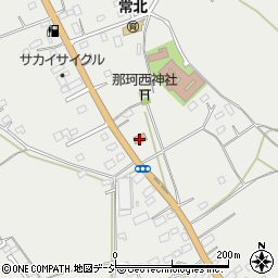 那珂西二区農村集落センター周辺の地図