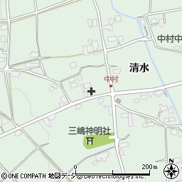 長野県大町市常盤414周辺の地図