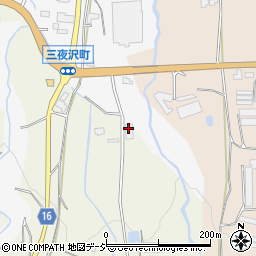 群馬県前橋市三夜沢町28-2周辺の地図