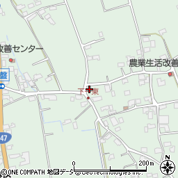 長野県大町市常盤4479周辺の地図