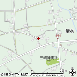 長野県大町市常盤411周辺の地図