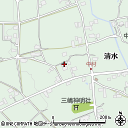 長野県大町市常盤412周辺の地図