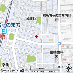 栃木県下都賀郡壬生町幸町2丁目7-8周辺の地図