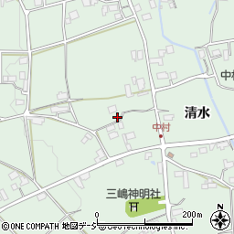 長野県大町市常盤430周辺の地図