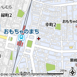 栃木県下都賀郡壬生町幸町2丁目3-2周辺の地図