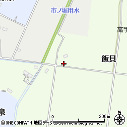 栃木県真岡市飯貝2723周辺の地図