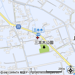 三本木神社周辺の地図