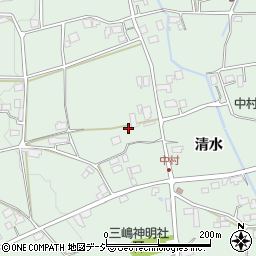 長野県大町市常盤427周辺の地図