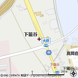 栃木県真岡市下籠谷4326周辺の地図