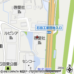 株式会社啓愛社　栃木リサイクル工場周辺の地図
