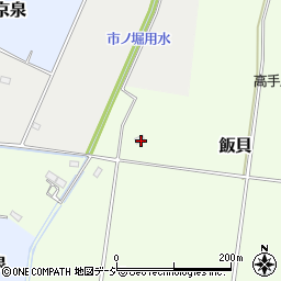 栃木県真岡市飯貝2056周辺の地図